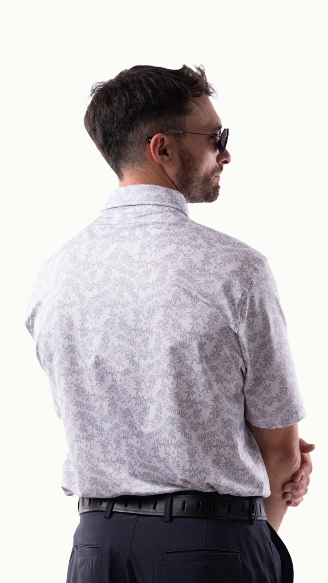 Jacquard Polos - John - Grey