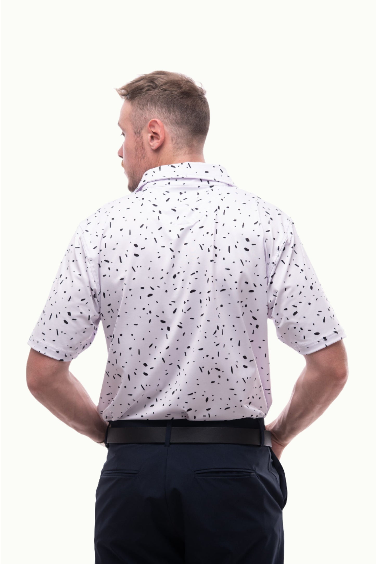 Polos Prints - Alexander - Black