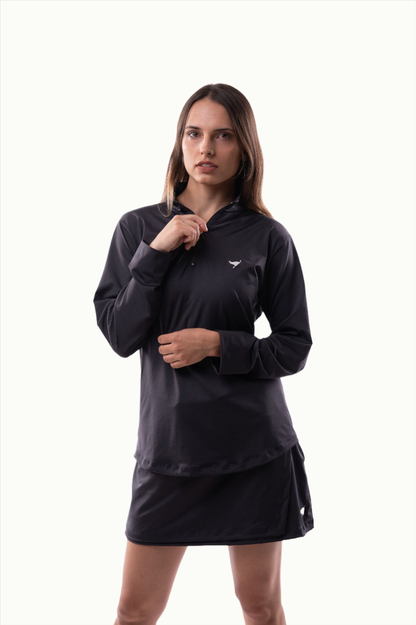 Quarter Zip - Dakota - Black