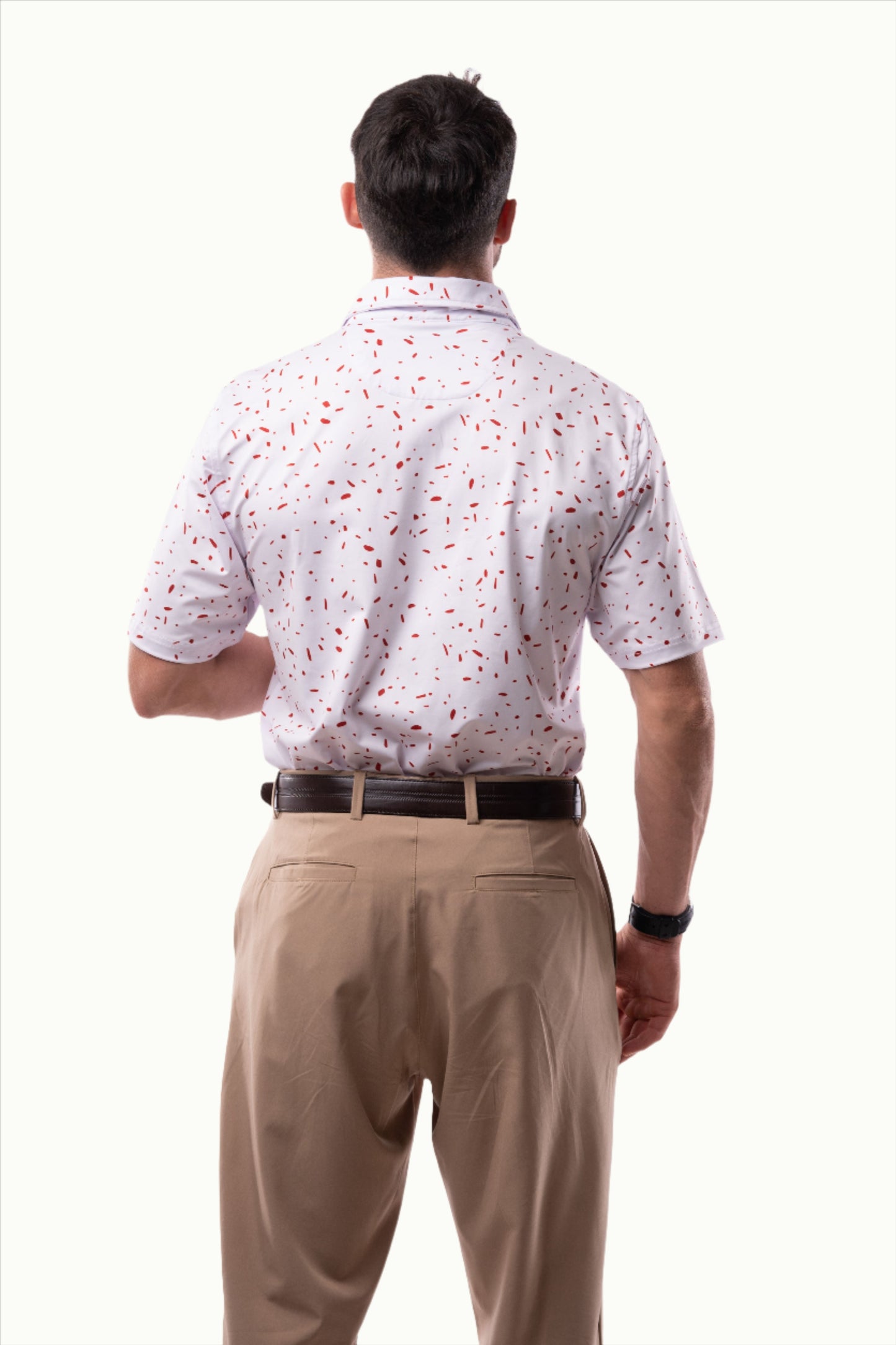 Polos Prints - Alexander - Red