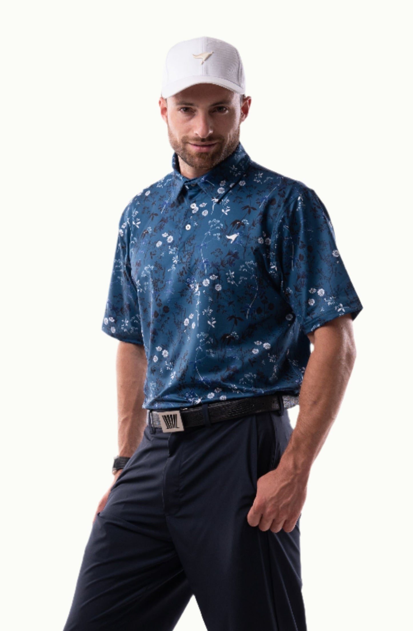 Polos Prints - Timothy - Blue