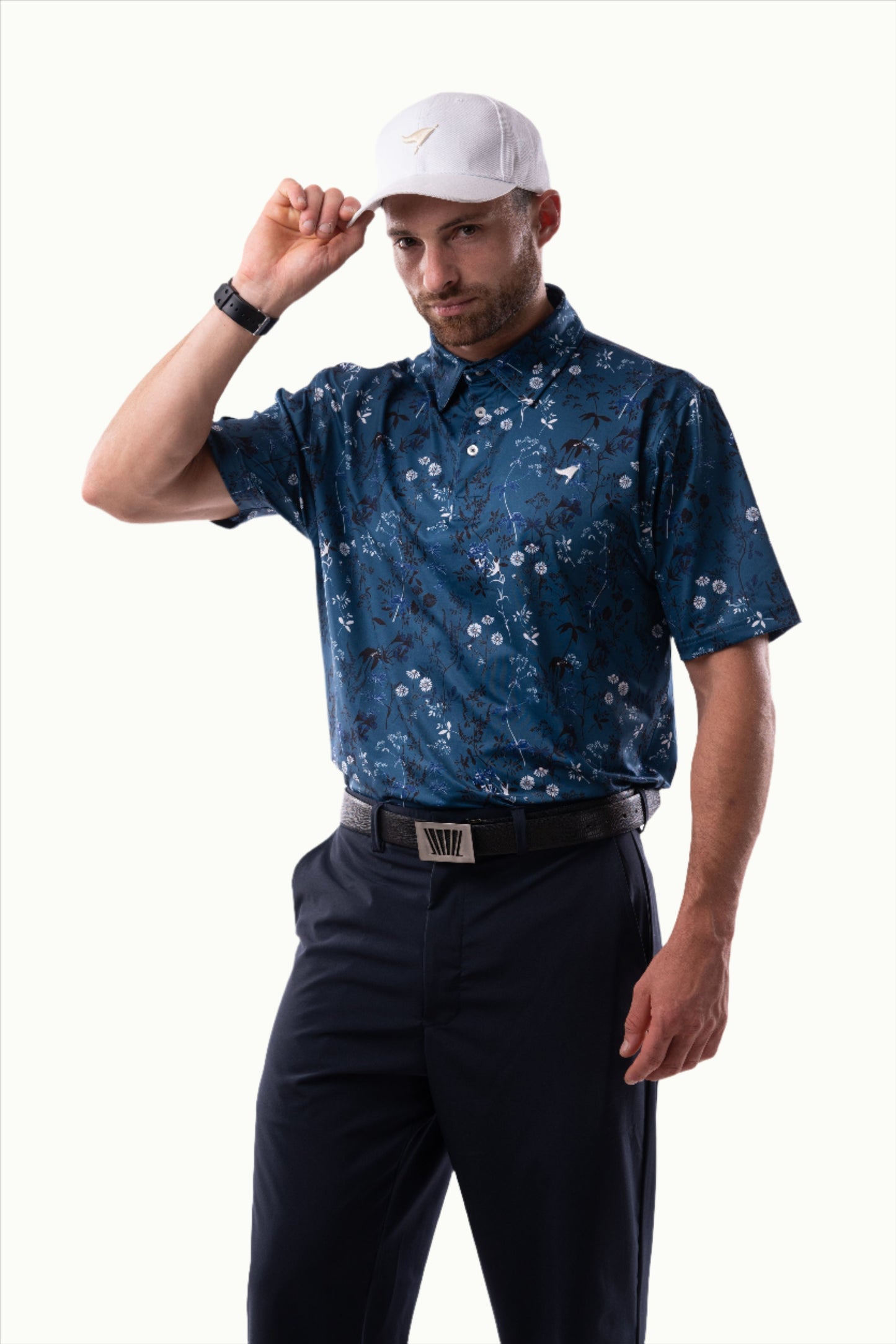 Polos Prints - Timothy - Blue