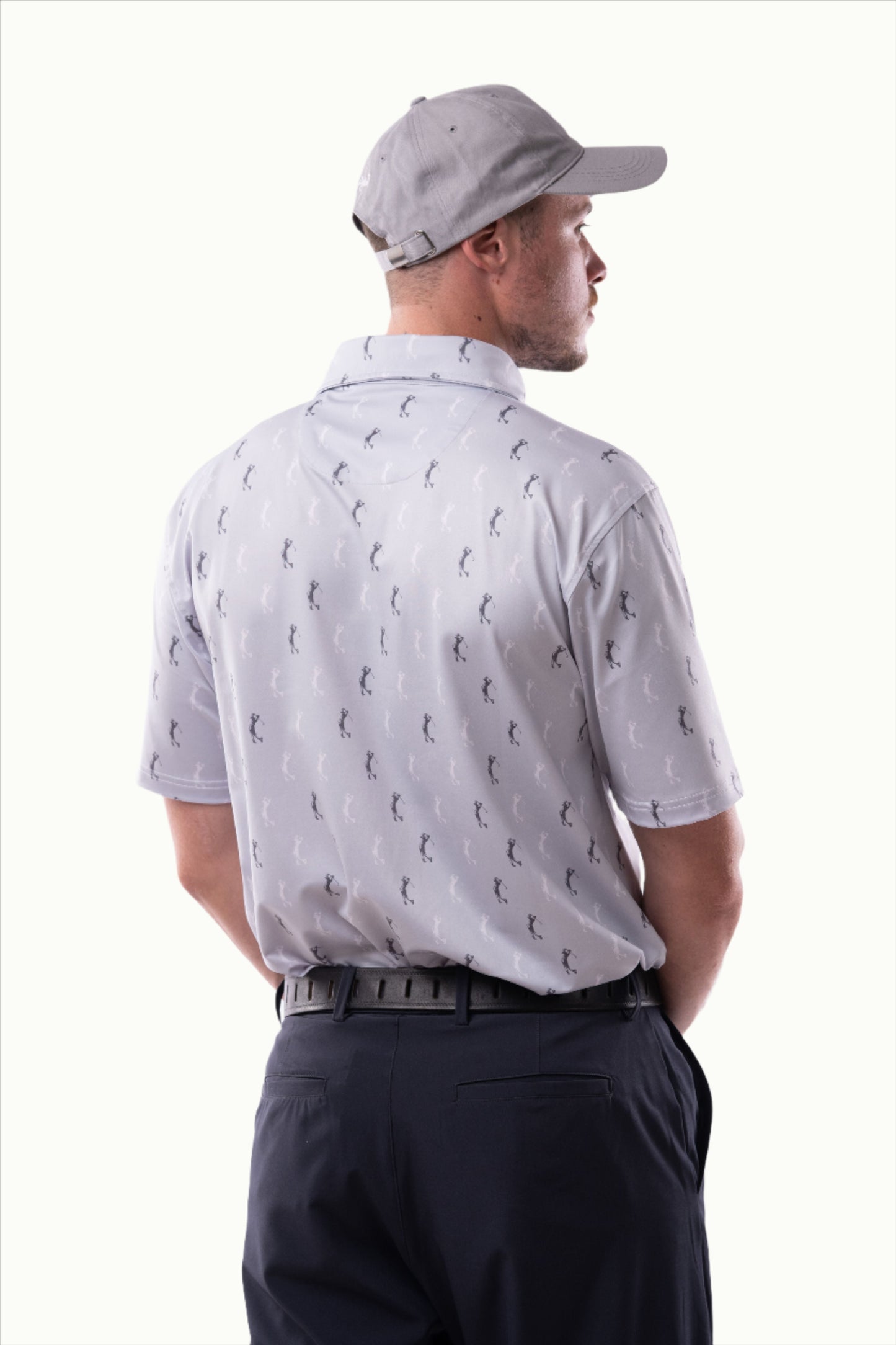 Polos Prints - Manny - Grey