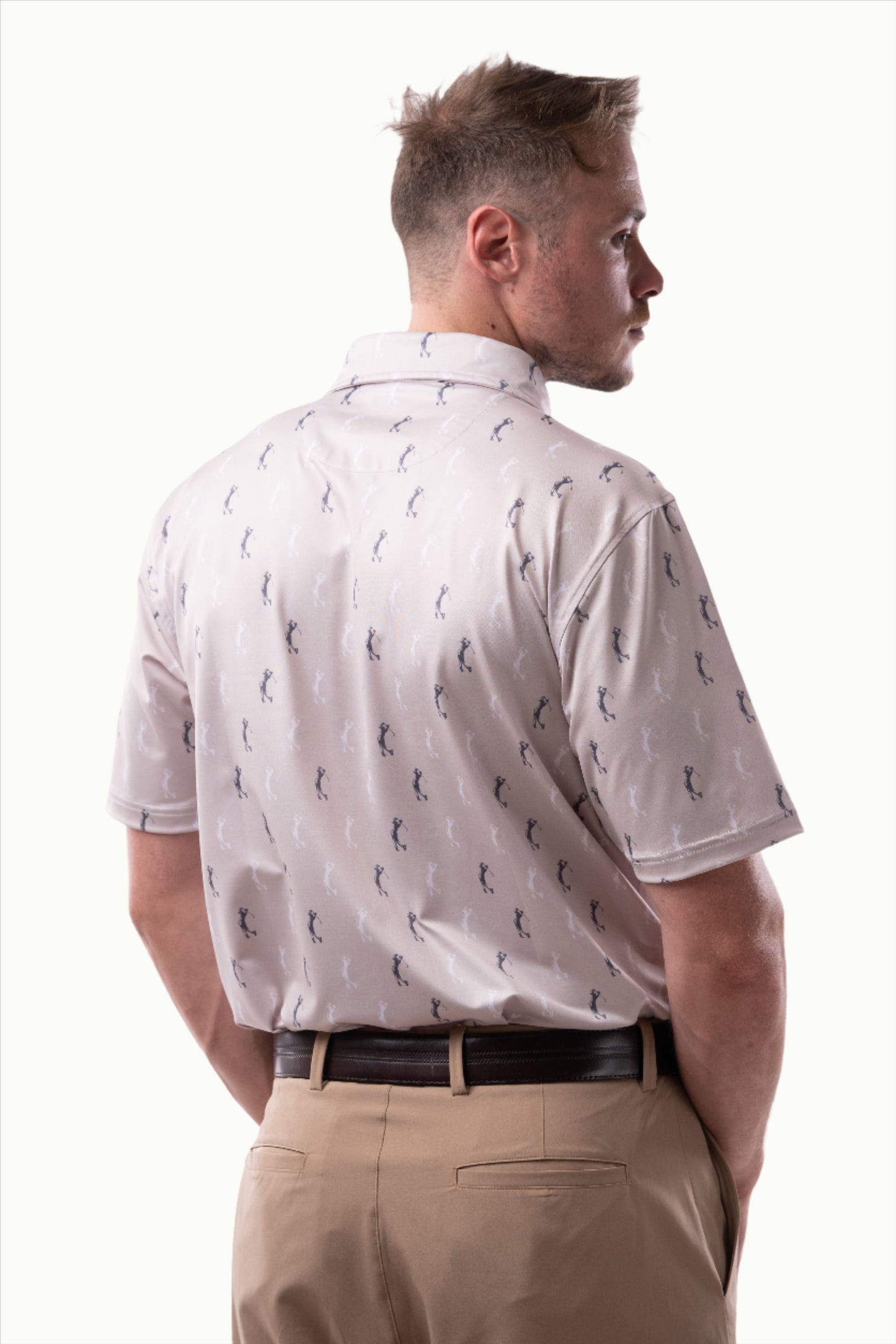 Polos Prints - Manny - Beige