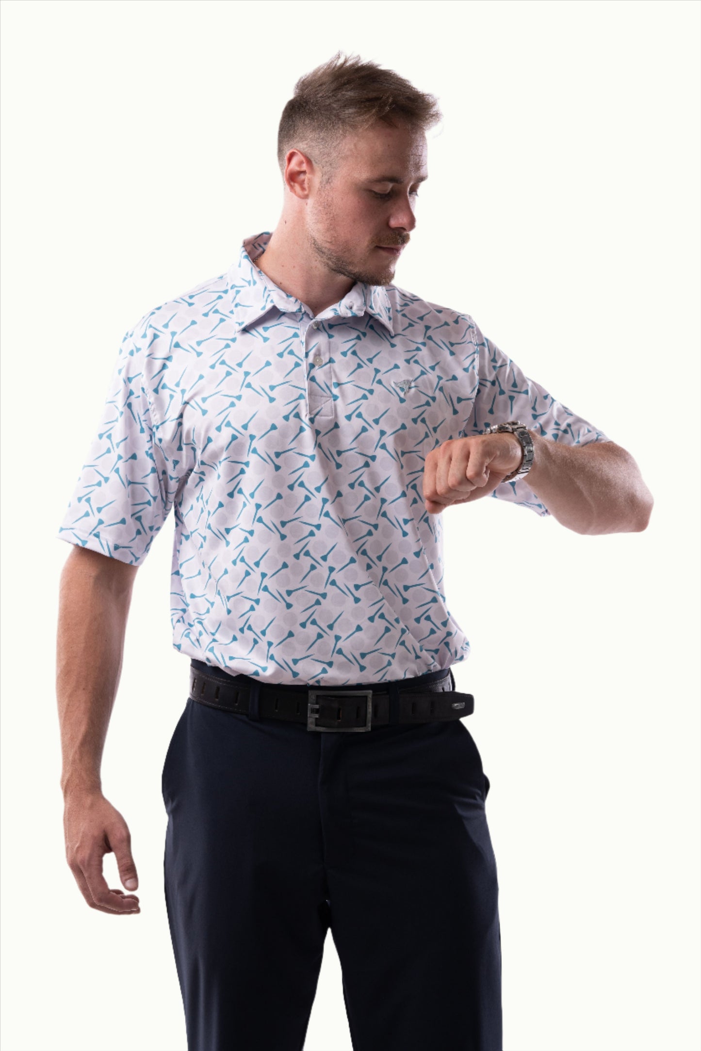 Polos Prints - Freddie - Blue