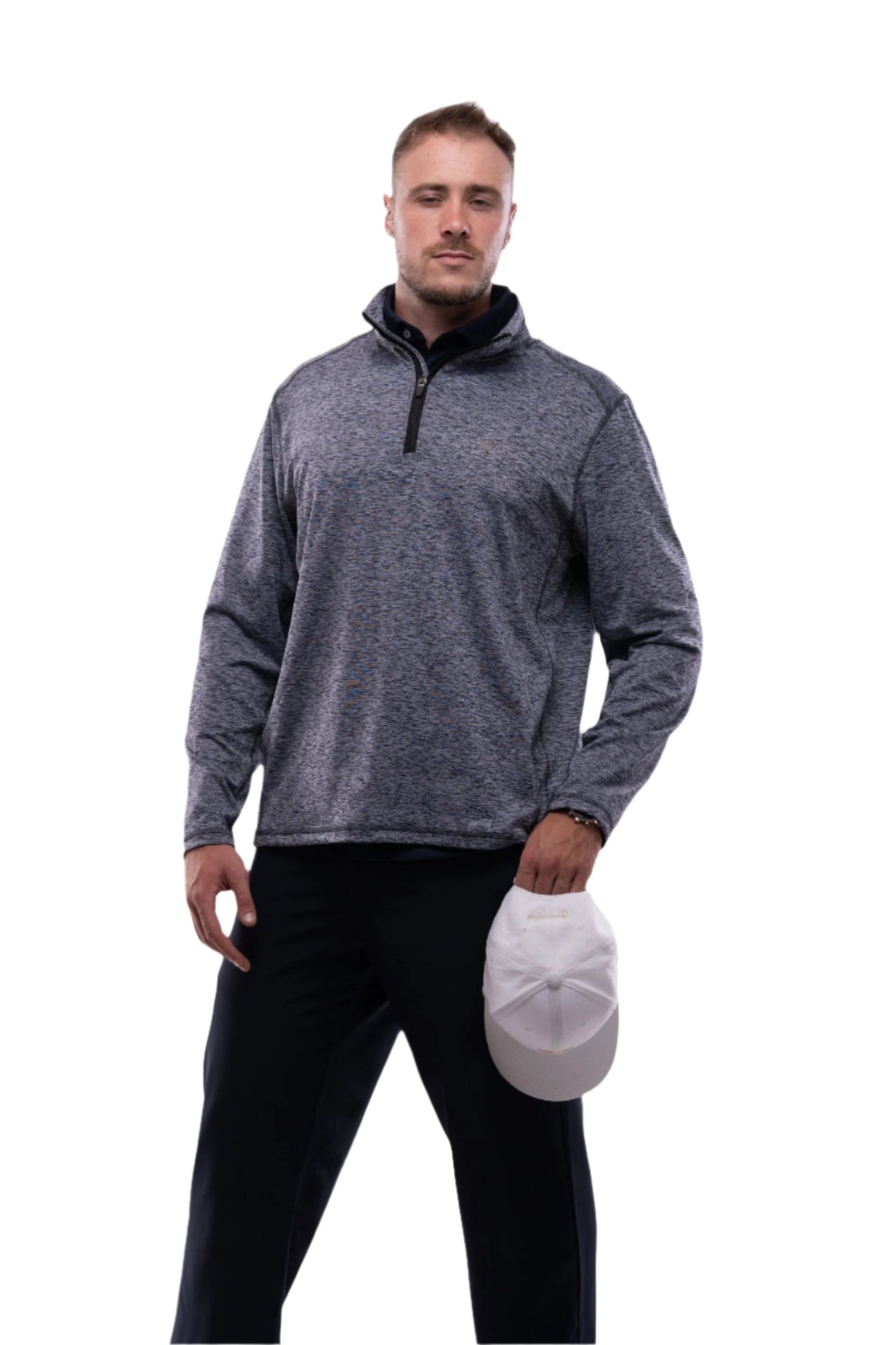 Quarter Zip - Dark Grey