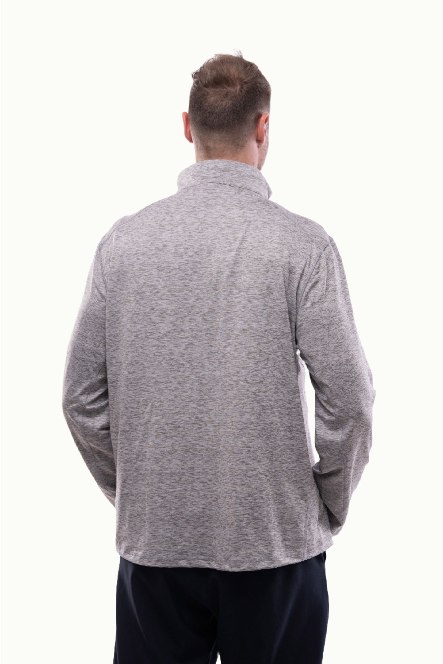 Quarter Zip - Grey