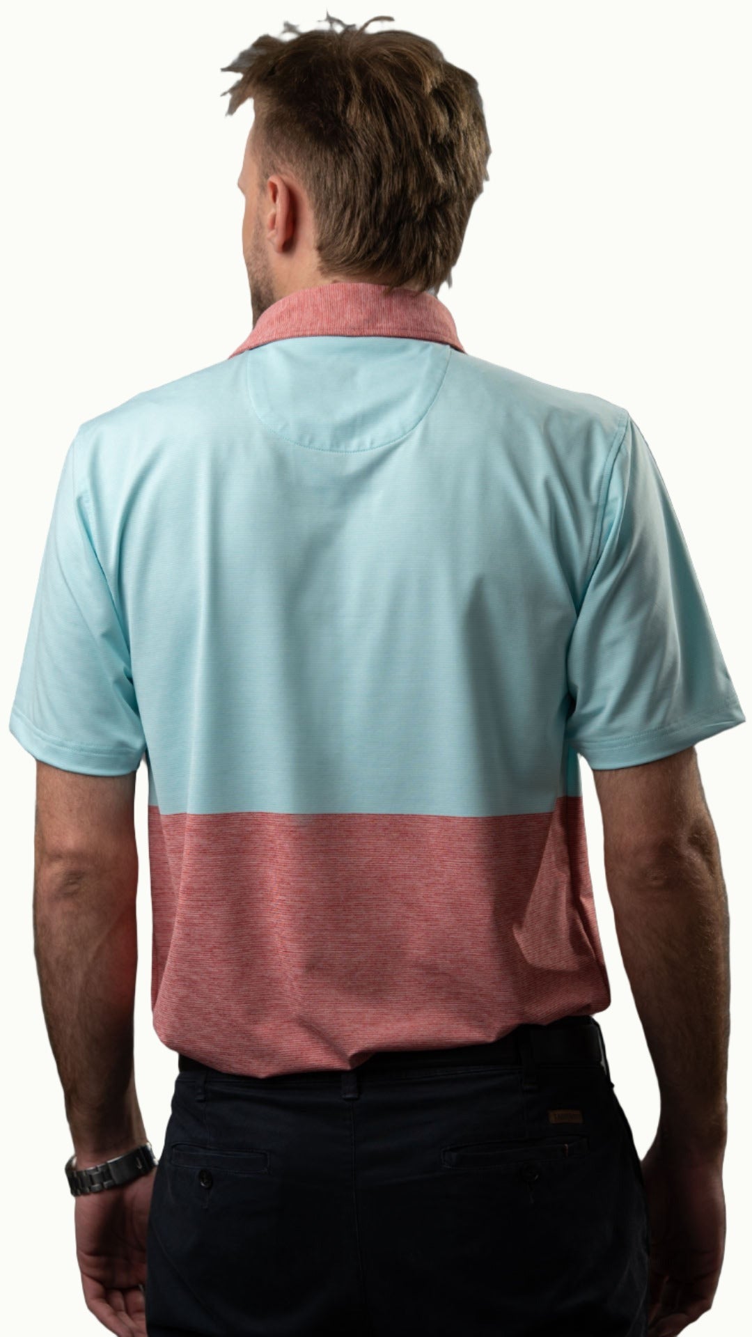 Technical - Aquamarine & Salmon