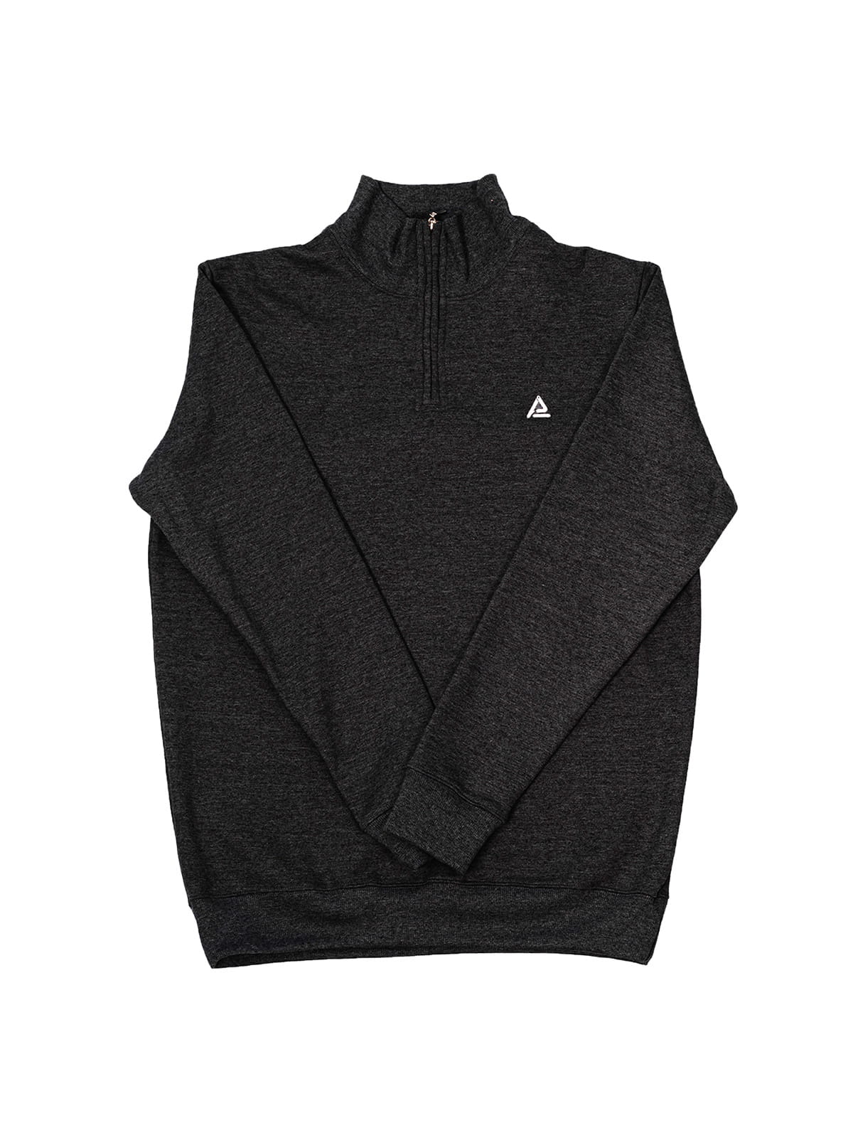 Quarter Zipper Black