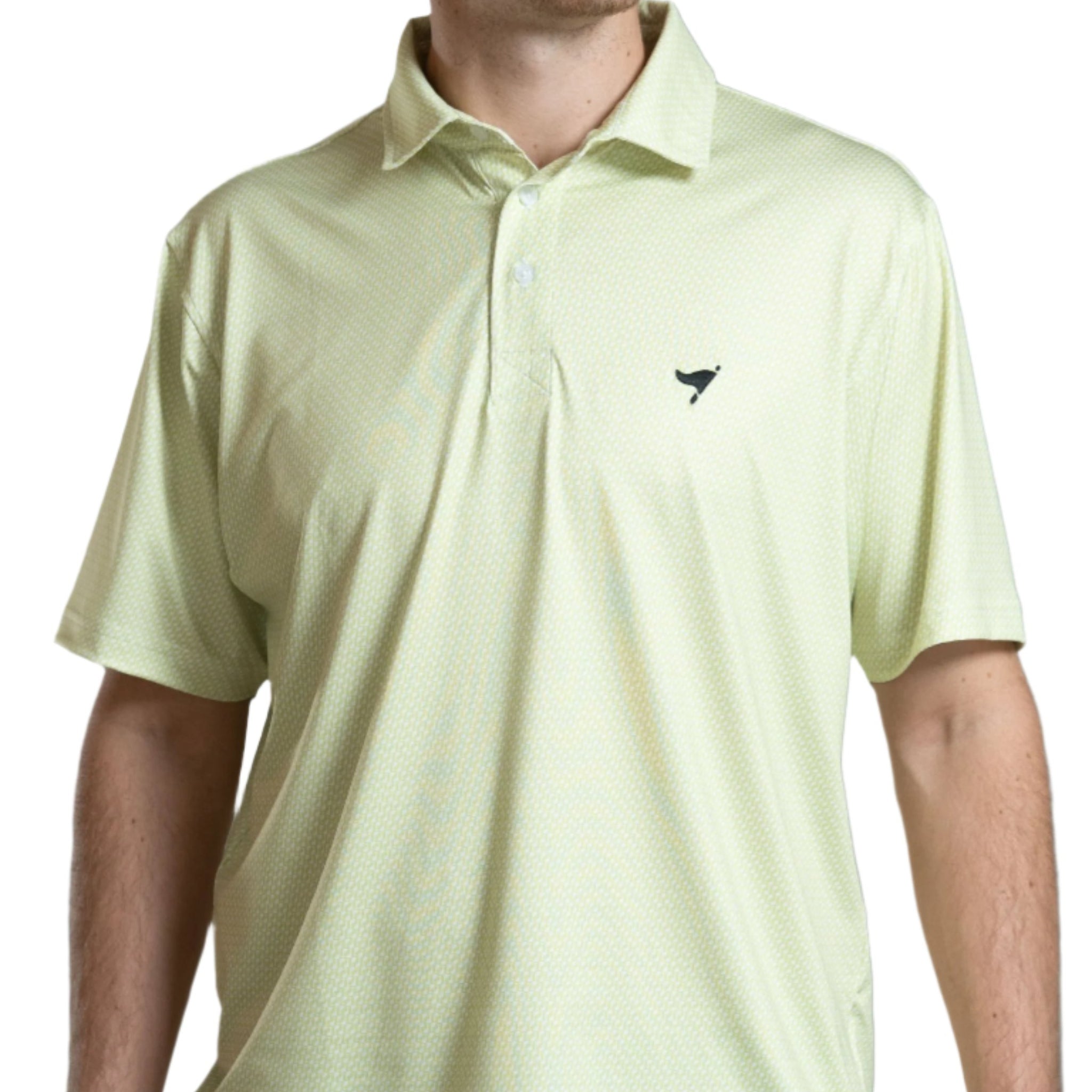 Print Polo - Fish - Lime
