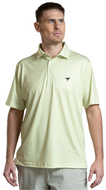 Print Polo - Fish - Lime
