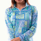 Print Zipper - Arizona - Kate Light Blue