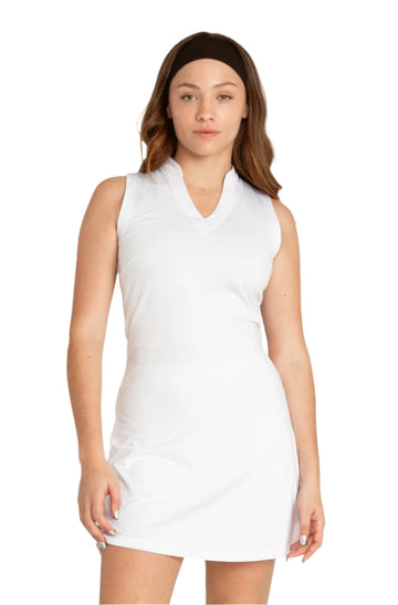 Sleeveless Golf Dress - Solid