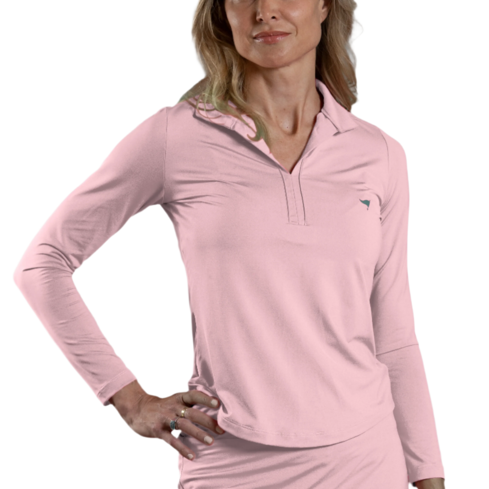 Polo Collar Long Sleeve