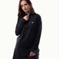Quarter Zip - Dakota - Black