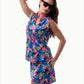 Sleveless Polo - Florida - Maddie Blue