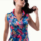 Sleveless Polo - Florida - Maddie Blue