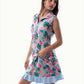 Sleveless Polo - Florida - Maddie Light Blue