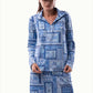 Print Zipper - Arizona - Kate Blue