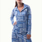 Print Zipper - Arizona - Kate Blue