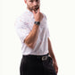 Polos Prints - Bruno - Red and Blue