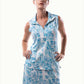 Sleveless Top - Bristol - Sophie Light Blue