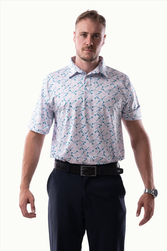 Polos Prints - Freddie - Blue