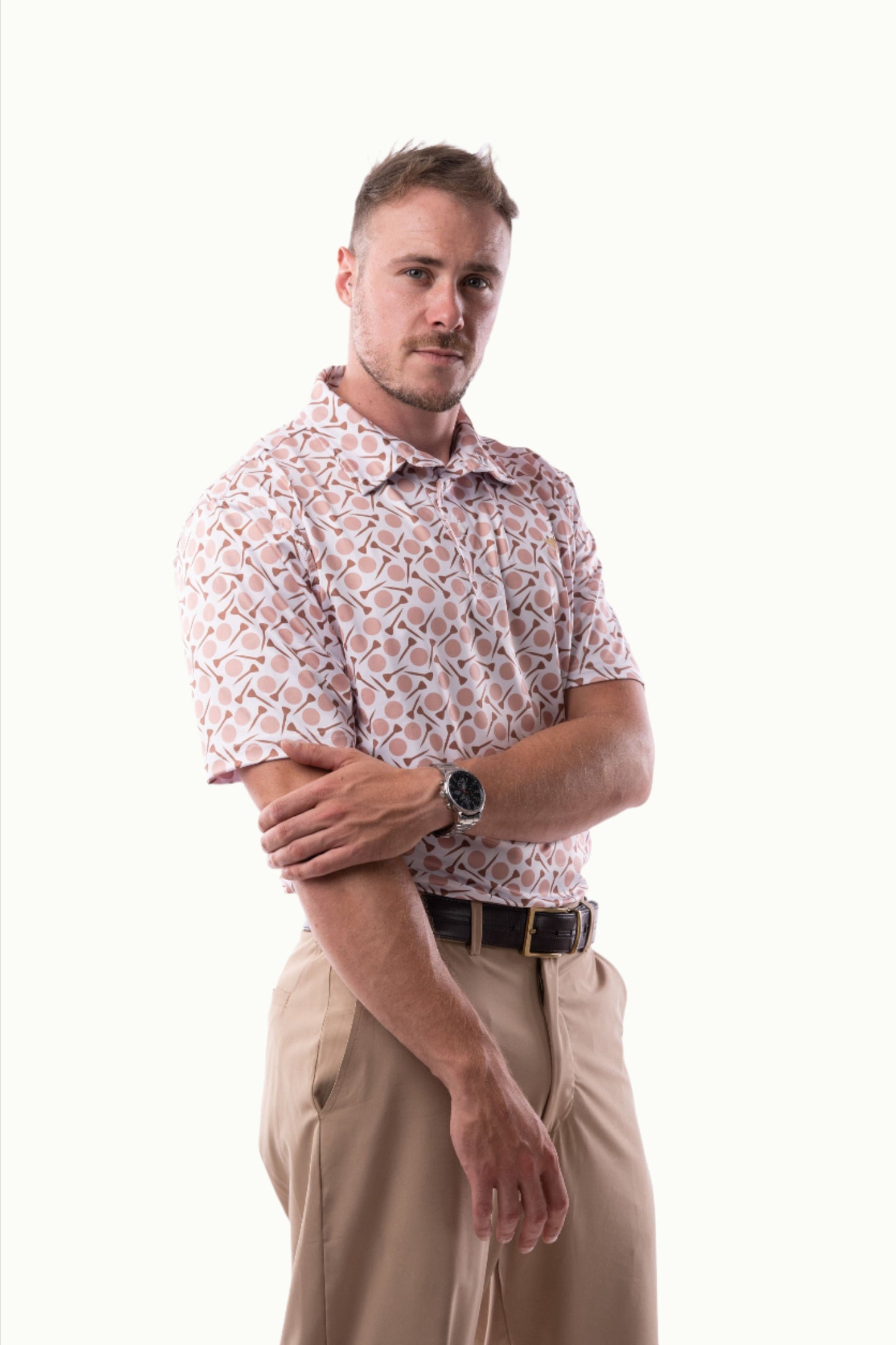 Polos Prints - Freddie - Beige