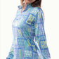 Print Zipper - Arizona - Kate Light Blue