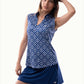 Sleveless Top - Bristol - Vanessa Blue