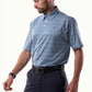 Jacquard Polos - Noah - Marine