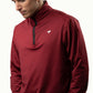 Quarter Zip – Garnet