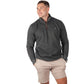 QUARTER ZIPPER WITH ELBOW PATCH Denin blue