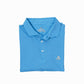 American Fit - Striped-polo-light-blue